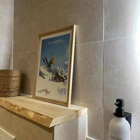 Grand Cosy 10-12 Pers Ax Thermes Centre Terrasse Parking Apartment *