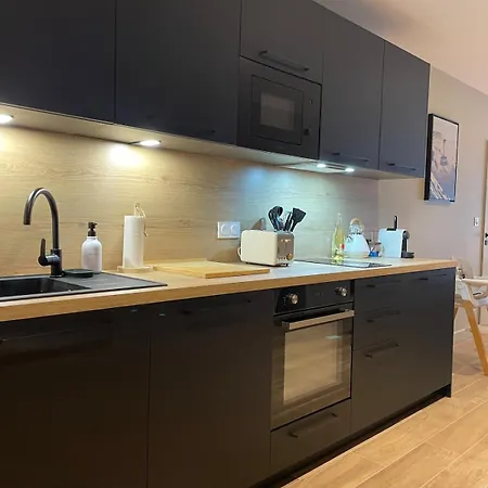 Апартаменты Grand Cosy 10-12 Pers Ax Thermes Centre Terrasse Parking