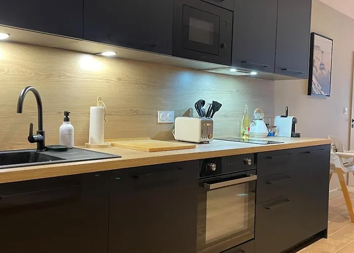 アパート Grand Cosy 10-12 Pers Ax Thermes Centre Terrasse Parking